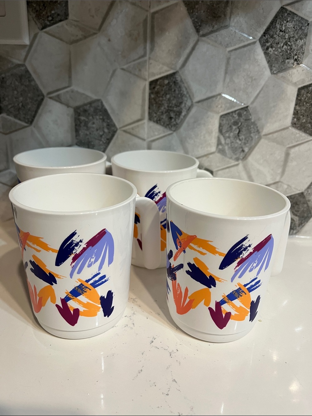 Tupperware Winter Cure Mug Set of 4 350ml